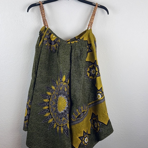 African hand made beaded top - Picture 4 of 5